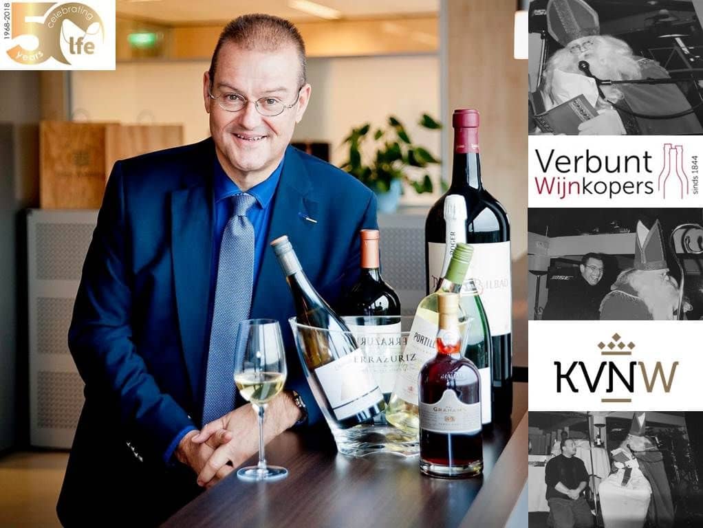 Peter van Houtert van Verbunt Wijnkopers en voorzitter van de KNVW
